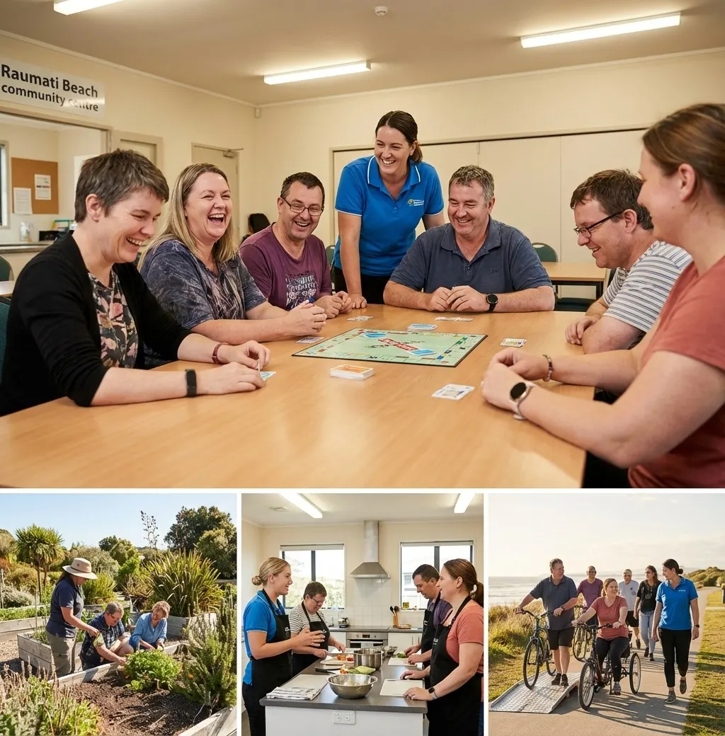 NDIS participants enjoying community access support activities in Moreton Bay